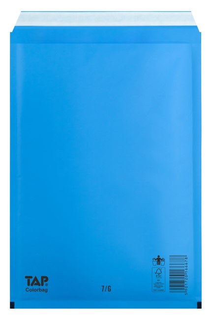 Koperta ochronna G/17 niebieska 250x345 [230x335] TAP ColorBag (5szt)